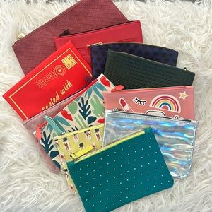 Lot of 12 Cosmetic Cases